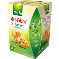 GALLETAS DIET FIBRA GULLON 450 g