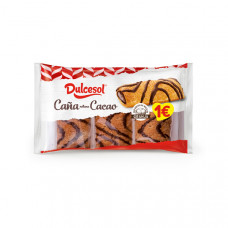 CAÑA CACAO DULCESOL 210 g 3U