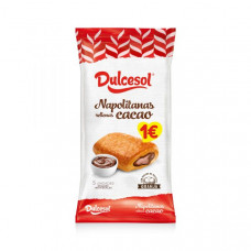 NAPOLITANAS CACAO DULCESOL 200 g 5U 