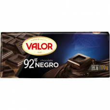  CHOCOLATE NEGRO 92% VALOR 170 G 