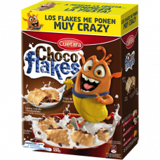  CEREALES CHOCO FLAKES CUETARA 550 G 