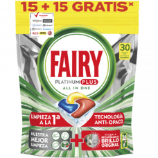  LAVAVAJILLAS PLATINUM PLUS FAIRY 15+15U 