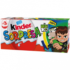  HUEVOS CHOCOLATE SORPRESA T.3 KINDER 60G 