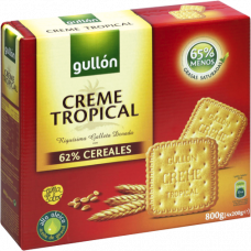  GALLETAS CREME TROPICAL GULLON 800 g 