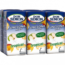 FRUTAS+LECHE TROPIC DON SIMON 200ML P-6