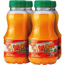  REFRESCO MANDARINA SIMON LIFE 200 ML P-4 