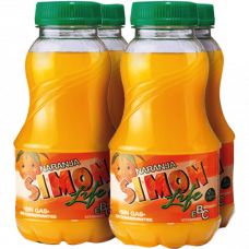  REFRESCO NARANJA SIMON LIFE 200 ML P--4 