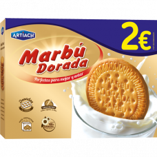 GALLETAS DORADA MARBU 900G 2 EUROS 