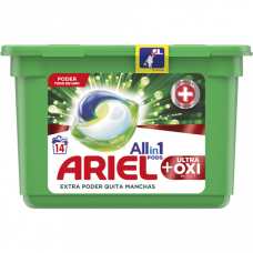 DETERGENTE PODS ULTRA OXI ARIEL 14 U.