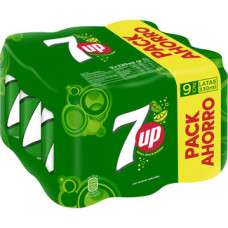 REFRESCO SEVEN UP LATA 33 CL P-9