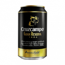 CERVEZA GRAN RESERV CRUZCAMPO LATA 33 CL