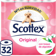 PAPEL HIGIENICO ORIGINAL SCOTTEX 32 U.