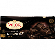 CHOCOLATE NEGRO 70% VALOR 200 G