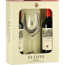 ESTUCHE VINOS COTO 2BOT CRIANZ+COPA 75CL