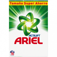 DETERGENTE POLVO ARIEL 70 DOSIS