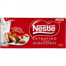 CHOCOLATE EXTRAFINO ALMENDRA NESTLE 123G