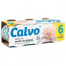 ATUN CALVO ACEITE GIRASOL 52 G PACK ­5+1