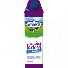  LECHE S/LACTOSA SEMI ASTURIANA BRIK 1 L 