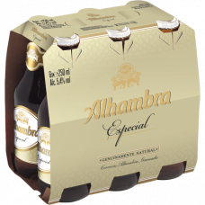 CERVEZA ESPECIAL ALHAMBRA 25 CL P-6