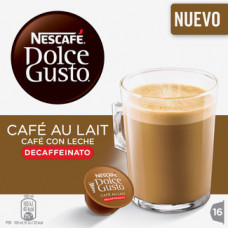 CAFE CON LECHE DESCAFEINADO DOLCE GUSTO 16 U.