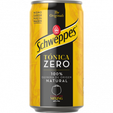  TONICA ZERO SCHWEPPES LATA 25 CL 