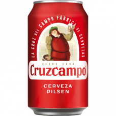 CERVEZA CRUZCAMPO LATA 33 cl