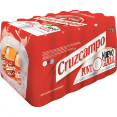 CERVEZA CRUZCAMPO BANDEJA 25 CL 24 U.