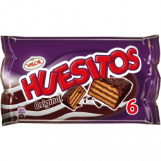  BARRITAS CHOCOLATE ORIG HUESITOS 20G P-6 