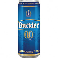 CERVEZA 0,0% BUCKLER LATA 33 CL