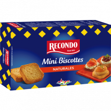 MINI BISCOTTE NORMAL RECONDO 120 G 60 U.