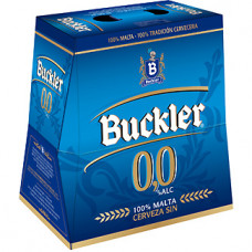 CERVEZA 0,0% BUCKLER 25 cl P-6