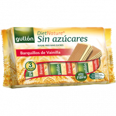  BARQUILLO VAINILLA DIET NAT GULLON 210 G 