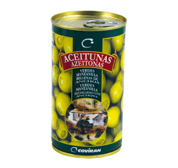 ACEITUNAS R/ANCHOAS F/APER COVIRAN 150 G