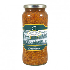 LENTEJA COCIDA COVIRAN CRISTAL 400 G 