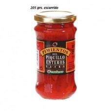 P.PIQUILLO EXT.ENT CRISTAL COVIRAN 205 g 