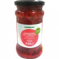 PIMIENTOS PIQUILLO TIRAS COVIRAN 200 g 