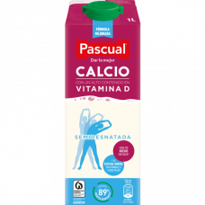 LECHE CALCIO SEMIDESNATADA PASCUAL 1 L