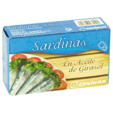 SARDINAS ACEITE GIRASOL F.A COVIRAN 88 g