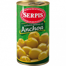  ACEITUNAS R/ANCHOAS SERPIS 150 G 