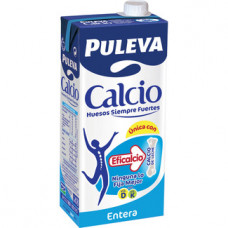 LECHE CALCIO ENTERA PULEVA 1 L