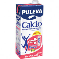 LECHE CALCIO DESNATADA PULEVA 1 L