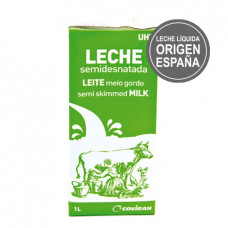 LECHE SEMIDESNATA COVIRAN BRIK 1 L 