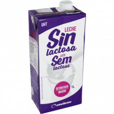  LECHE DESNATADA S/ LACT COVIRAN BRIK 1 L 