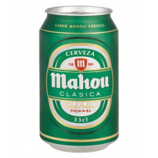 CERVEZA CLASICA MAHOU LATA 33 CL 