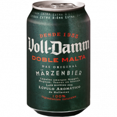 CERVEZA VOLL-DAMM LATA 33 cl