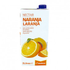 NECTAR NARANJA S/AZUCAR AÑAD COVIRAN 2 L