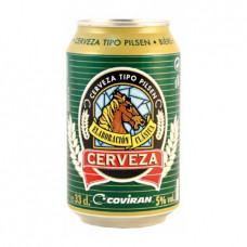 CERVEZA LATA COVIRAN 33 cl 