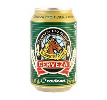 CERVEZA LATA COVIRAN 33 cl 