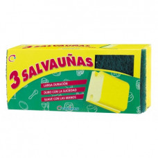 SALVAUÑAS FIBRA VERDE COVIRAN 3 u.