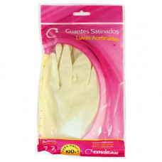 GUANTES SATINADO TALLA M COVIRAN 